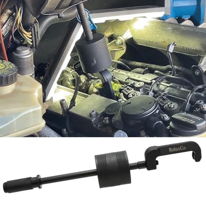 ReluxGo Engine Tools Diesel Injector Extractor Puller Kit Common Rail Tool Slide Hammer Puller Adaptors Fit for Mercedes Benz