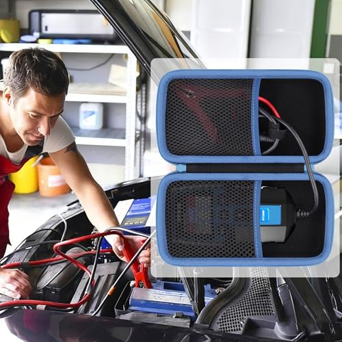 khanka Hard Storage Case for TOPDON BT200 Car Battery Tester 24V 12V Load Tester,Hard Shell Protective Bag for TOPDON BT200 100-2000CCA Automotive Alternator Tester,Case Only - style: for TOPDON BT200