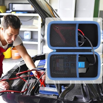 khanka Hard Storage Case for TOPDON BT200 Car Battery Tester 24V 12V Load Tester,Hard Shell Protective Bag for TOPDON BT200 100-2000CCA Automotive Alternator Tester,Case Only - style: for TOPDON BT200