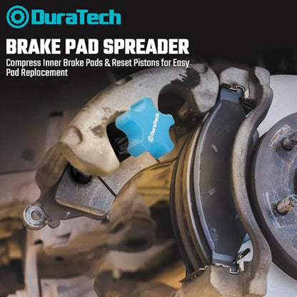 DURATECH Brake Caliper Compression Tool, Brake Pad Spreader for Compress Inner Brake Pads & Reset Pistons, Disc Brake Pad Spreader Tool for Most Cars and Light Trucks - size: standard