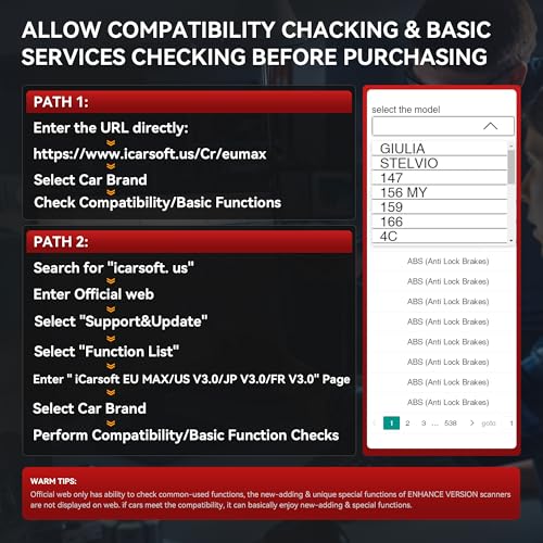 Bidirectional OBD2 Diagnostic Tool for BMW/Mini/Mercedes-Benz/Audi/Porsche/Volkswagen etc,2025 iCarsoft EU MAX Code Reader Scanner, All System, 44 Services - style: For European Cars