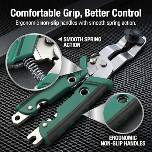 Multi-Function Trim Clip emoval Pliers – Heavy Duty Multi-unction Automotive Fastener Tool for Car Interior Panel, Door Clips, Wire Cutting & Stripping