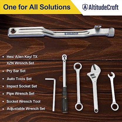 Wrench Extender tool, Wrench Extension with 1/2" Square Hole, can be extended twice, Extension Wrench,Increase Torque in Tight Spaces, Torque Amplifier Tool - style: Wrench Extender Tool Bar