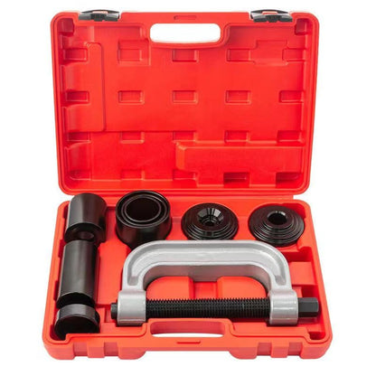 Ball Joint Removal Tool Kit,10PC Ball Joint Press Kit for Most 2WD 4WD Cars and Light Trucks(Red) - color: Red