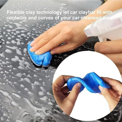 Plastilina para Carro – Premium Clay Bar for Auto Detailing, 30cc, Recyclable & Unscented, Perfect for SUVs, Trucks, and Cars