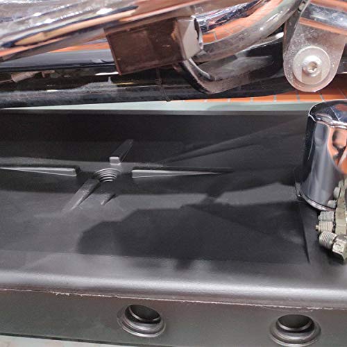 Motorcycle 19L ABS Low Profile Oil Drain Pan W/Spout For Harley Davidson Honda Yamaha Kawasaki - color: 1x Oil Drain Pan