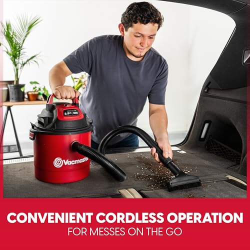 Vacmaster 2.5-Gallon 20V Cordless Wet/Dry Vac - DVOM202P 1101 - style: Battery-Powered Edition