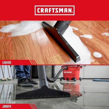 CRAFTSMAN CMXZVBE38621 2-1/2 in. Wet Nozzle Wet Dry Shop Vacuum Attachment | Industrial-Grade Shop Vacuum Accessory for Cleaning Larger Liquid Messes, Fits 2-1/2 in. Hose Diameter - style: Wet Nozzle