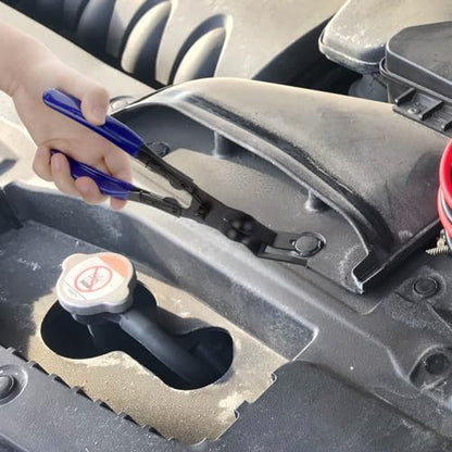 1 Pcs Automobile Interior Upholstery Trim Clip Pliers Remover Tool, Push Pin Pliers Panel Clip Removal Pliers Trim Removal Tool (Blue) - color: Blue