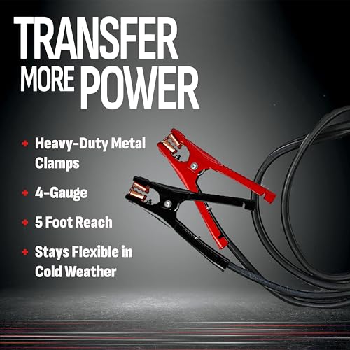Schumacher Electric DSR ProSeries Car Battery Jump Starter - 2200 Peak Amp 12V Car Starter, Jump Box & Portable Power Station - Digital Display, Heavy-Duty Clamps - DSR165 - style: 12V 2200 Peak Amp