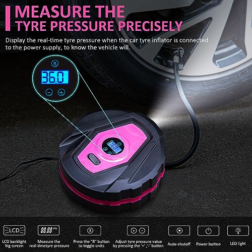 Car Emergency Kit with Portable Air Compressor - Roadside Emergency Kit for Vehicles, Winter Car Safety Roadside Assist Kit, Emergency Car Kit for Teen Girl and Ladies L-77 - size: 77pcs