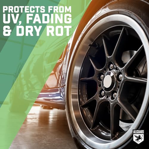 Tire GSS – XiO2™ Tire Shine Spray with Graphene Forms Tri-Molecular Bond to Rubber – Water-Resistant, Long-Lasting Protection – Satin Black Finish – Easy, No-Sling Application with Applicator Pad - style: Kit