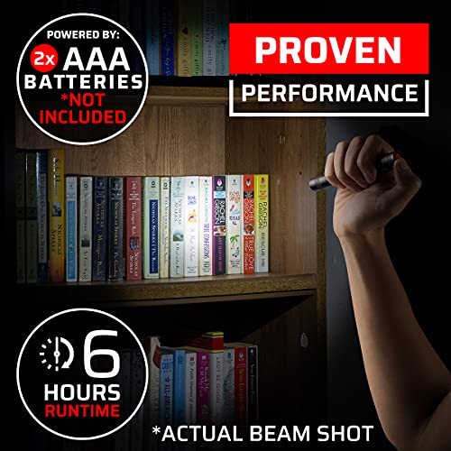 GearLight S100 LED Pocket Pen Light- 2 Small, Compact Flashlights with Clip for Tight Spaces, Police Inspection, Nurses & Medical Use - White Light - 2 Pack, (S100 Pen Light) - color: White Light, style: S100 LED (2Pck)