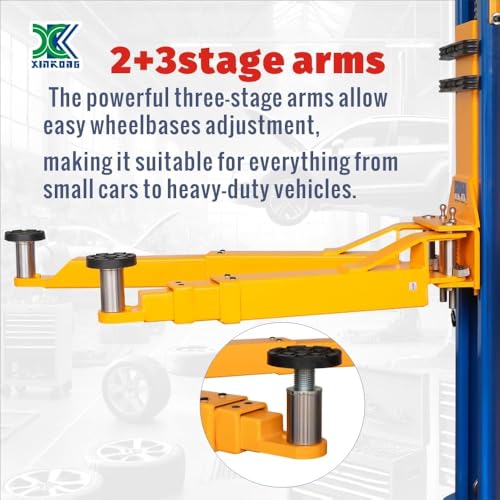 XK-L1150 Overhead Auto Lift Car Lift Capacity 11500 Lbs Truck Hoist with 36 Months Parts Replacement - color: Model L1150-220V