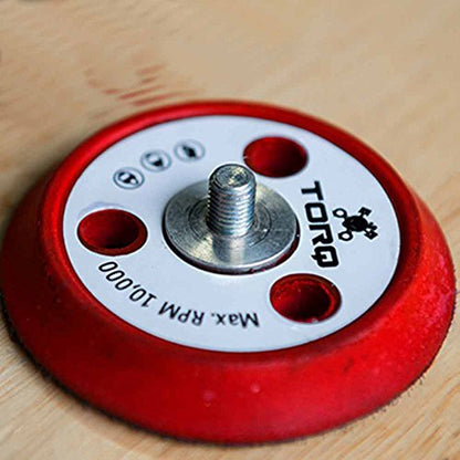 Chemical Guys, TORQ R5 Dual-Action Backing Plate, Hyper Flex, Red, 3 in | Flexible 3 in backing plate pairs small pads with dual-action polishers for spot correction and tight areas - size: 3 Inch Dual Action