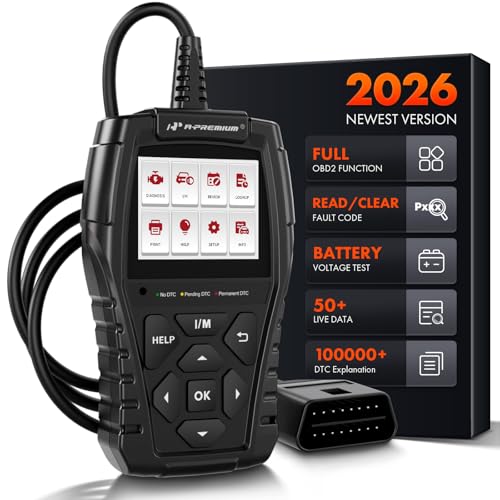 A-Premium AD200 Professional OBD2 Scanner Car Diagnostic Tool, OBDII EOBD Code Reader, Enhanced Check Car Engine Light Diagnostic Scan Tool, Upgraded Fault Code Scanner for All Vehicles from 1996 - style: Upgraded Scan Tool AD200
