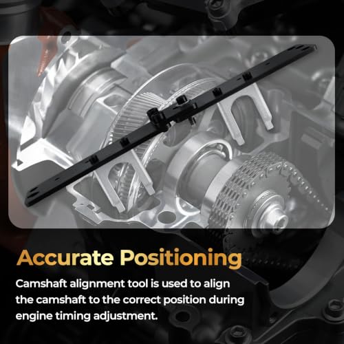 DTLHCNCT Timing Tool Kit for GM Ecotec | Compatible with Chevy Onix/Tracker 1.0/1.2L 3-cyl. Flywheel lock, crank holder + 22mm socket. Replaces CR490/A/B/C