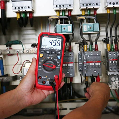 UNI-T Multimeter Kit UT161D, 1000V AC DC Volt Ohm Meter Capacitor Tester Frequency Meter True RMS 6000 Counts USB Transmission LOZ ACV Temperature Measurement - size: UT161D Multimeter