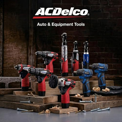 ACDelco G12 Series 12V Brushless 3/8 inch Cordless Impact Wrench 140 ft-lbs 190 Nm Max Torque 3600 RPM 4-Mode Intelligent Control Compact Body Bare Tool Only ARI12186-3T