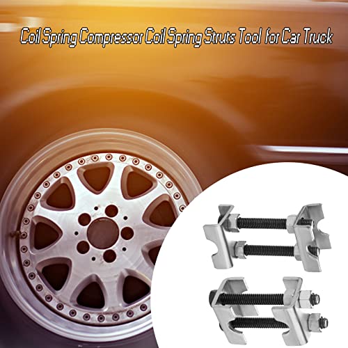 4pcs Coil Spring Spacers, 2-Way Adjustable Mini Compressor Kit | Adjustable spring spacers for 1 to 2 inch lift or lowering height on car suspension