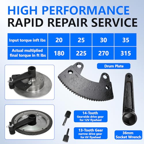 000133 Torque Multiplier Tool Fit for Classic VW Bug/Volkswagen Beetle | for 36mm Axle Nut & Flywheel Gland Nut Removal and Installation Tool