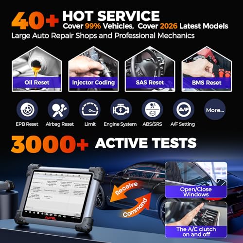 Autel MaxiSys Elite II PRO w/MV108S Scanner, 2-Year Free Update ($2590) | 2026 Elite 2 Pro w/ J2534 Programming & Coding as Ultra MS909 Up of MS908S PRO II MK908P, Motor TruSpeed, 3K+ Test, 45+ Reset