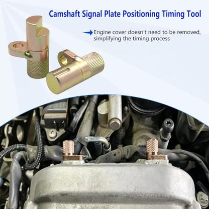 New Engine Camshaft Timing Alignment Tool Kit Compatible with Mercedes Benz M133 M260 M264 M270 M274 Engine Replace 270 589 00 6100, 270 589 01 6100 - color: 22Pcs