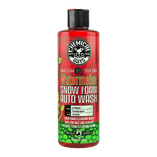 Chemical Guys, Watermelon Snow Foam Car Wash Soap for Foam Cannons, 16 oz - size: 16 Fl Oz (Pack of 1), style: SOAP