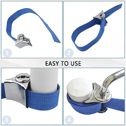 Oil Filter Wrench with Strap Wrench,Adjustable Oil Filter Removal Tool for 60mm-180mm Oil Filter,Repair Car Oil Filter Car Accessories