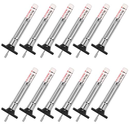 PROND Tire Tread Depth Gauge, Tread Depth Gauge, Tire Gauges, Color Coded Tire Depth Gauge, Tire Tread Gauge, Tire Tread Depth Accurate Measurement Tools