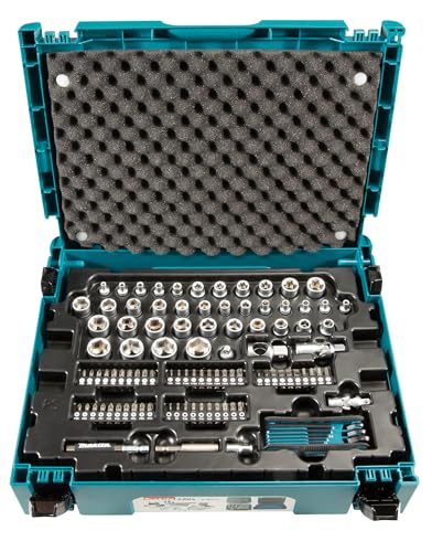 Makita E-08713 120 Piece Maintenance Set Supplied in a Makpac Case