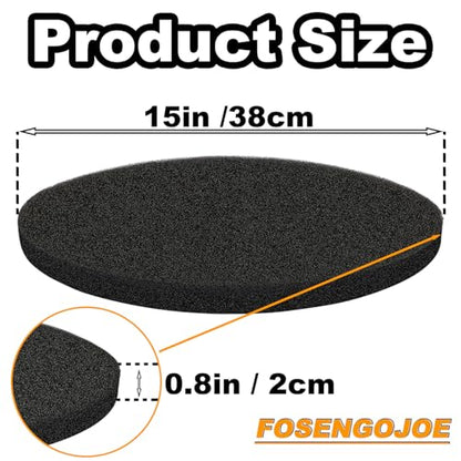 6 Pack Oil Change Kit, 15 Inch Oil Drain Pan Splash Pad Fits Most Drain Pans - size: 15'' Round - 6Pcs
