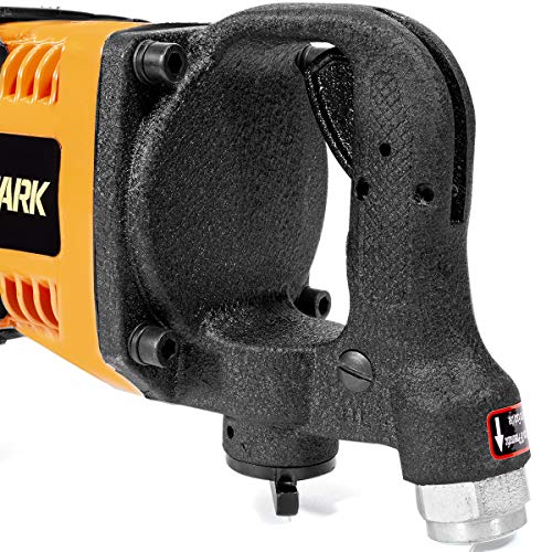 Stark USA 1" inch Heavy Duty Air Impact Wrench Gun Long Shank Pneumatic Truck (38mm & 41mm Socket) Impact Gun Heavy Duty Repairs and Maintenance with Carrying Case - color: Black/Orange