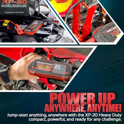 Antigravity Batteries: 4650A Jump Starter – 12V Heavy Duty Lithium Battery Booster Pack, Portable Jump Box, for up to 10.0L Gas & 8.0L Diesel Engines