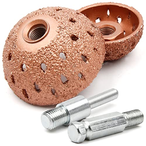 Shineyoo Tire Repair Patch Tools Tire Buffing Wheels 42 mm 55mm Tungsten Steel Buffing Wheel with Tire Patch Roller Scraping Cutter for Car Tire Grinding Polishing Accessories Kit - size: 42 mm +55mm