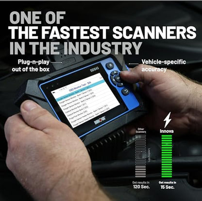 Innova SDS43 OBD2 Scanner Diagnostic Tool - Bidirectional Tablet Scanner for Engine, ABS, SRS, Transmission - Compatible with Most Vehicles