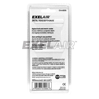 Milton Industries EXELAIR by Milton (EX448DIG) Digital Tire Tread Depth Gauge