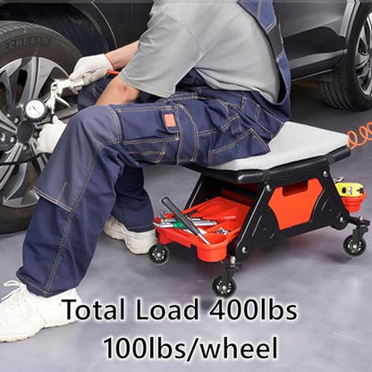 Creeper Wheels Caster Set of 12, Roller Blade Rubber Heavy-Duty 2.5 Inch Castor Replacement, 360 Degree No Noise Wheel for Mechanic Stool, Rolling Creeper Garage Seat - style: 12 Pcs No Brakes