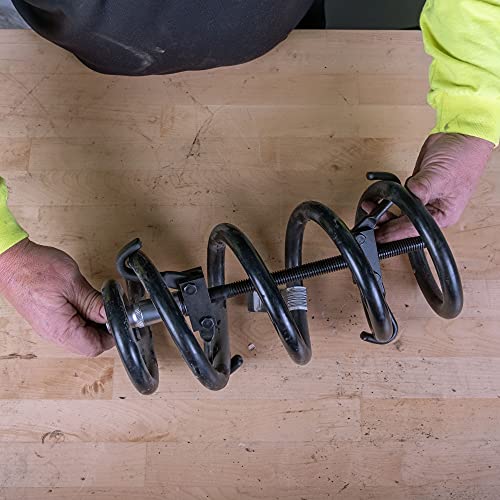 OEMTOOLS 37200 Coil Spring Compressor, Compress Coil Springs on All Passenger Trucks & Autos, Safety Tool for Installing & Removing Coil Springs, Fits Most Macpherson Coil Springs