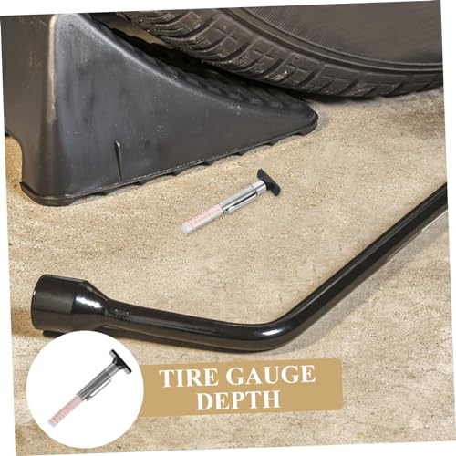 Accurate Car Tire Depth Gauge Tread Depth Checker Versatile Tire Measuring Tool