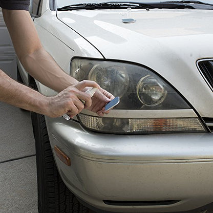 Rain-X 800001809 Headlight Restoration Kit - Cleans and Restores Headlights By Removing Haze and Discoloration Due to Oxidation - style: Headlight Restoration Kit -No Tools Required