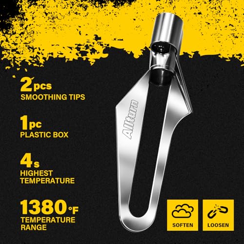 Allturn 2 pcs Plastic Cutting Tip For Plastic Repair | Only for Allturn PWG-100, With Car Bumpers, Kayaks, Canoes - style: 2pcs Cutting Tip