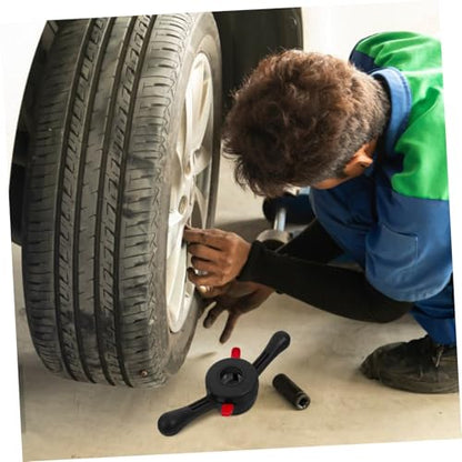 Wheel Balancer Tool for Quick Tire Change Durable Tire Balancing Tool Lightweight Portable for Easy Use Compatible with Tire Efficient Thread Release Design