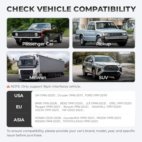 AUTOPHIX DM5900 OBD2 Scanner, ABS SRS Transmission & Engine Code Reader, Check Engine Light Scanner with Battery Test, Live Data, Smog Check, Free Lifetime Updates for All OBDII Cars