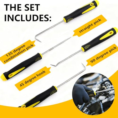 1086 PCS O-Rings Assortment Kit with 4 Pick & Hook Tools - 32 Sizes SAE Buna-N O Ring Set Compliant with AS568 Standards, Ensure Leak-Proof Seals for Hydraulic, Plumbing & Automotive Repairs - style: 1086 PCS O-Rings Kit