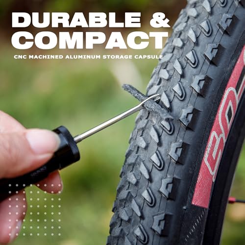 CO2 Inflator Kits, Presta and Schrader Valve Compatible, CO2 Bike Tire Pump for Mountain and Road Bicycles - style: STYLE:C