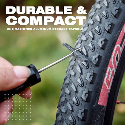 CO2 Inflator Kits, Presta and Schrader Valve Compatible, CO2 Bike Tire Pump for Mountain and Road Bicycles - style: STYLE:C