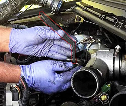 High Pressure Oil Line Disconnect Tool Compatible for Ford 6.0L & 4.5L Diesel HPOP Wrench Quick-Release Coupling