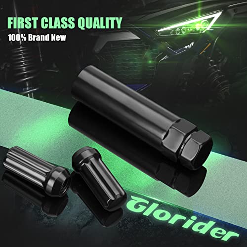 7 Spline Lug Nuts Key Tuner Large Socket Lugnuts Tool for Wrench with 13/16inch(21mm) and 7/8inch(22mm) Hex Replacement 14x1.5 14x2 9/16 Wheel Lug Nut Drive Lock Black 20mm Inner Diameter - size: 7 Spline Lug nuts Key