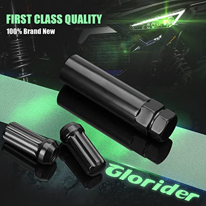 7 Spline Lug Nuts Key Tuner Large Socket Lugnuts Tool for Wrench with 13/16inch(21mm) and 7/8inch(22mm) Hex Replacement 14x1.5 14x2 9/16 Wheel Lug Nut Drive Lock Black 20mm Inner Diameter - size: 7 Spline Lug nuts Key